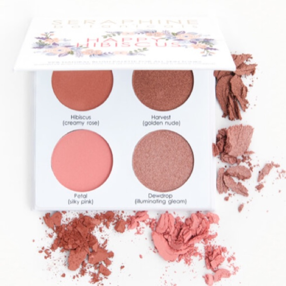 SERAPHINE BOTANICALS Happy Hibiscus Palette -NIB